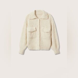 Mango Chic Oversized Knit Cardigan